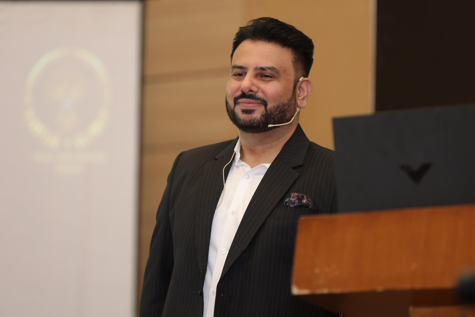 Business coaching workshop photograph